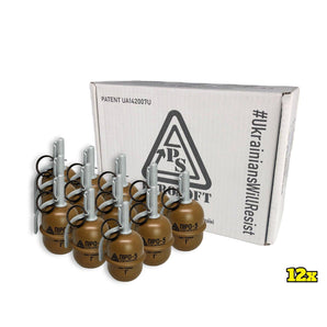 12x Airsoft hand grenade Pyro-5G