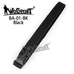 BA01 ordinary  Buckle Belt - BLACK