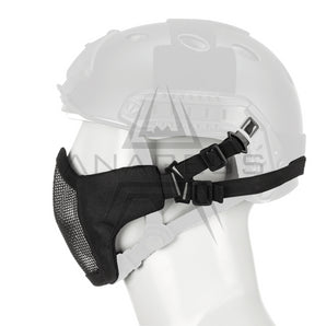 Mk.II Steel Half Face Mask FAST Version, Black