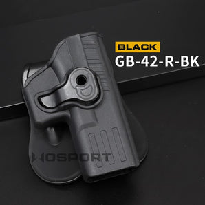 WST Belt Holster Glock, Right Hand - Black