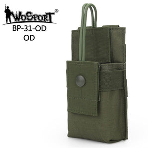 MOLLE Small Radio Pouch - Olive