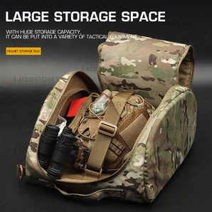 Helmet storage bag - Ranger Green