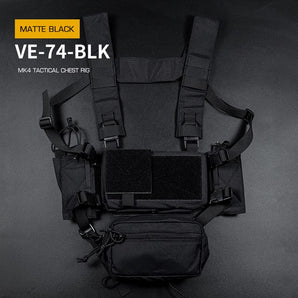 WST Tactical Micro Chest Rig MK4 - Black