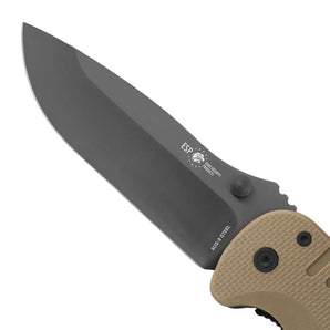 Folding Knife RESCUE Fine Edge - BLACK