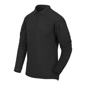 HELIKON RANGE Polo Shirt(R), Long Sleeve - Black