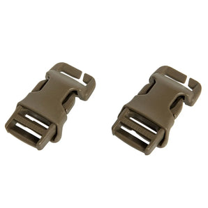 Plastic Buckle Up Adapters - Coyote Brown