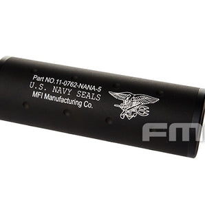 FMA U.S. Navy Seals Type Silencer 35x107 mm - Black