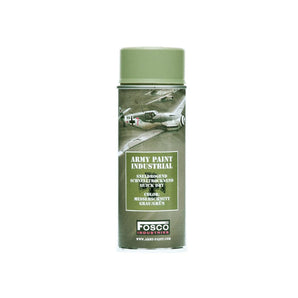 ARMY camouflage paint spray 400 ml MESSERSCHMITT GRAU/GRÜN