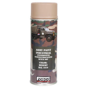 ARMY camouflage paint spray 400 ml sand