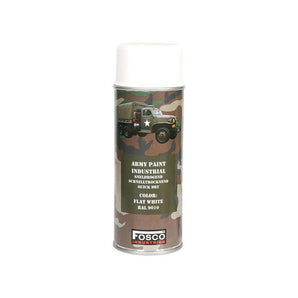 ARMY camouflage paint spray RAL 9010 WHITE