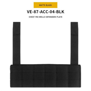 Chest Rig Molle Expansion panel - Black