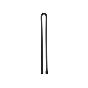 GEAR TIE(R) REUSABLE RUBBER TWIST TIE(TM) (2pcs), Black - length 12"