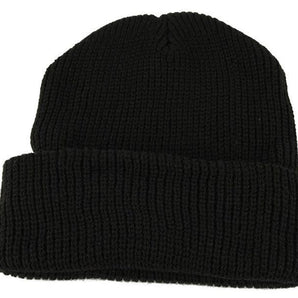 Knitted hat polyacryl BLACK