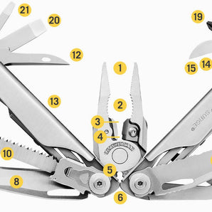 Leatherman multitool SURGE(R) - Black