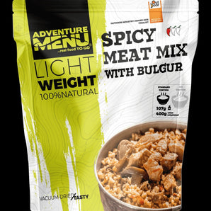 Lightweight Spicy meat mix with bulgur 400g