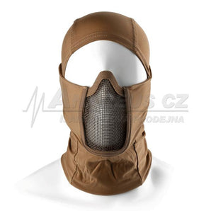 Mk.III Balaclava with Steel Half Face Mask ( TAN )