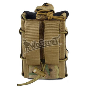 MOLLE Open Double M4 magazine storage bag/Pouch - Black