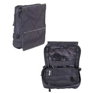 Multi-purpose case with Velcro attachment - Black