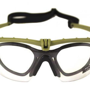 Nuprol Glasses BATTLE PRO'S - Green Frame / Smoked Lense w/Insert