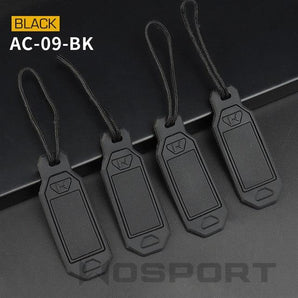 Personalized WoSporT tags (4 pcs) - Black