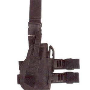 Pistol holster thigh RIGHT BLACK