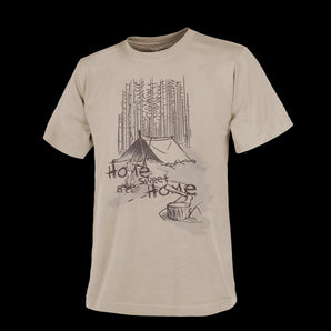 T-Shirt (Home Sweet Home) - Khaki