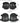 Ultra-Safety Protective Gear set - Black