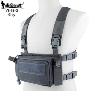 WST Tactical Chest Rig D3CRM - Grey