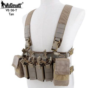 WST Tactical Chest Rig D3CRX - TAN